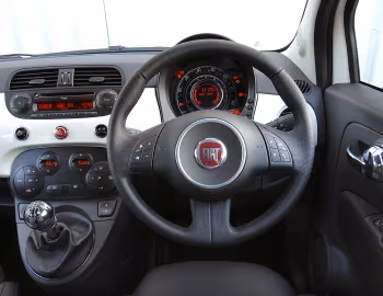 Panel frontal Fiat 500 Sport [UK-spec] '2008–15