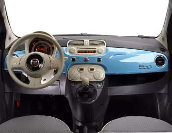 Panel frontal Fiat 500 TwinAir '2010–12
