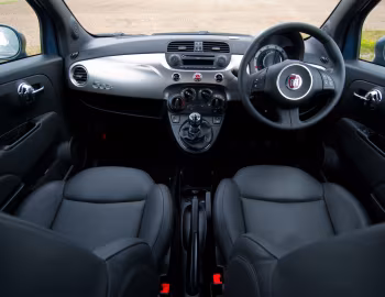 Panel frontal Fiat 500 TwinAir Plus [UK-spec] '2011–12