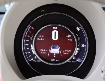 Tableau de bord Fiat 500C Lounge [Worldwide] (312) '2015–20