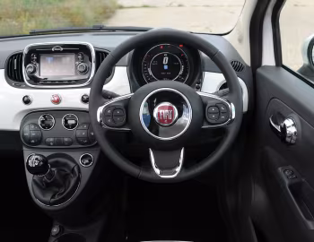 Panel frontal Fiat 500C Lounge [UK-spec] (312) '2015–20