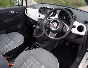 Interior Fiat 500C Lounge [UK-spec] (312) '2015–20