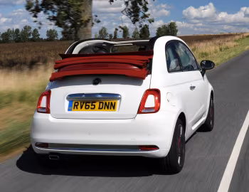 Fiat 500C Lounge [UK-spec] (312) '2015–20
