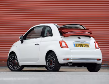 Fiat 500C Lounge [UK-spec] (312) '2015–20