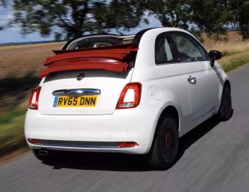 Fiat 500C Lounge [UK-spec] (312) '2015–20
