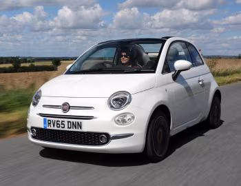 Fiat 500C Lounge [UK-spec] (312) '2015–20