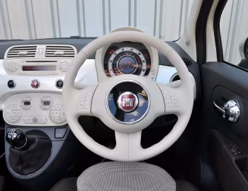 Panel frontal Fiat 500C [UK-spec] '2009–15