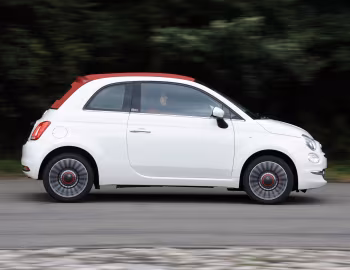 Fiat 500C Lounge [UK-spec] (312) '2015–20