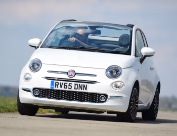 Fiat 500C Lounge [UK-spec] (312) '2015–20