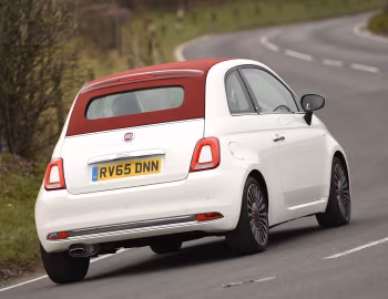 Fiat 500C Lounge [UK-spec] (312) '2015–20