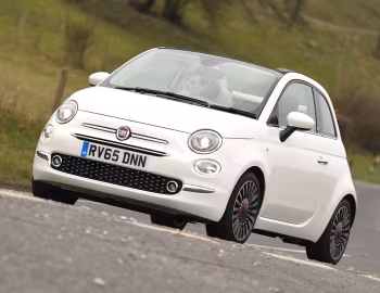 Fiat 500C Lounge [UK-spec] (312) '2015–20