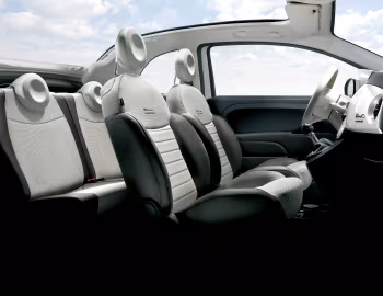 Interior Fiat 500C '2009–15