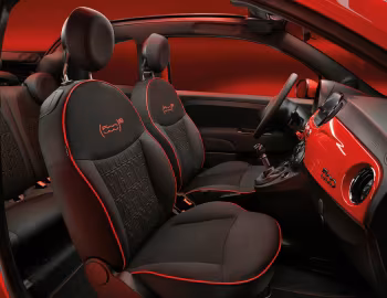 Interior Fiat (500C)ᴿᴱᴰ Hybrid (312) '2021–23