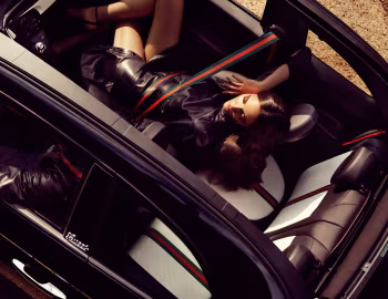 Interior Fiat 500C by Gucci '2011–12