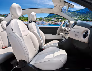 Interior Fiat 500C Dolcevita Special Edition Hybrid '2022