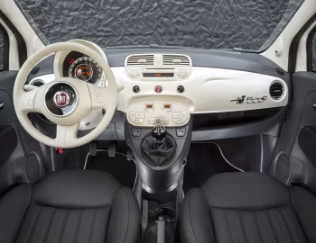 Panel frontal Fiat 500C "La Petite Robe Noire" by Guerlain [France] '2014