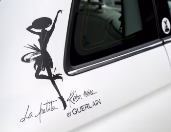 Fiat 500C "La Petite Robe Noire" by Guerlain [France] '2014