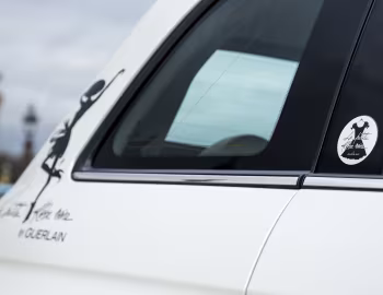 Fiat 500C "La Petite Robe Noire" by Guerlain [France] '2014