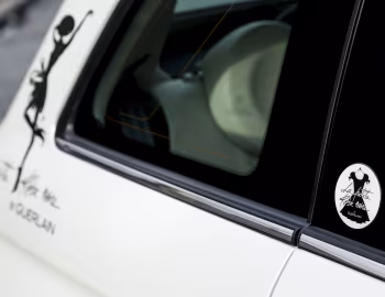 Fiat 500C "La Petite Robe Noire" by Guerlain [France] '2014