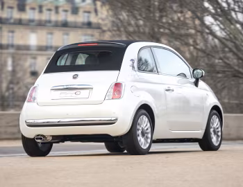 Fiat 500C "La Petite Robe Noire" by Guerlain [France] '2014