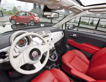 Interior 2012–17 Fiat 500c Lounge [North America] '2011–17