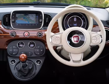 Panel frontal Fiat 500C Riva [UK-spec] (312) '2016–17