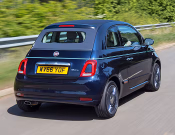 Fiat 500C Riva [UK-spec] (312) '2016–17