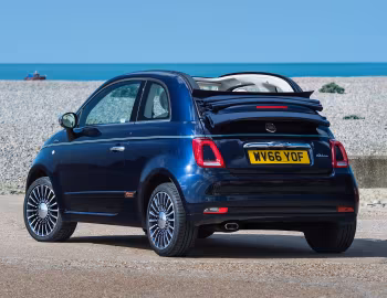 Fiat 500C Riva [UK-spec] (312) '2016–17