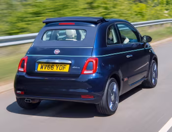 Fiat 500C Riva [UK-spec] (312) '2016–17