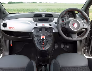 Panel frontal Fiat 500S [UK-spec] (312) '2013–15