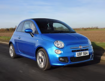 Fiat 500S Cabrio [UK-spec] (312) '2013–15