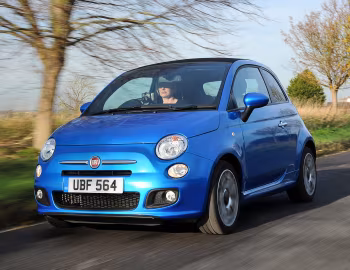 Fiat 500S Cabrio [UK-spec] (312) '2013–15