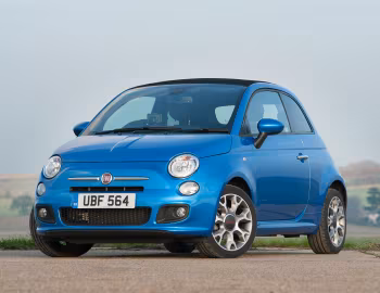 Fiat 500S Cabrio [UK-spec] (312) '2013–15
