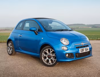 Fiat 500S Cabrio [UK-spec] (312) '2013–15
