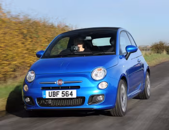 Fiat 500S Cabrio [UK-spec] (312) '2013–15