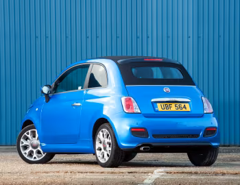 Fiat 500S Cabrio [UK-spec] (312) '2013–15
