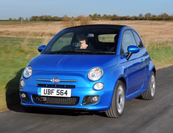 Fiat 500S Cabrio [UK-spec] (312) '2013–15