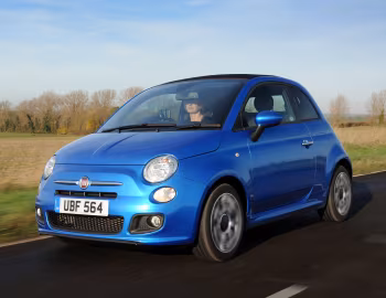 Fiat 500S Cabrio [UK-spec] (312) '2013–15