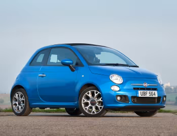 Fiat 500S Cabrio [UK-spec] (312) '2013–15