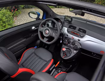 Interior Fiat 500S Cabrio '2013–15