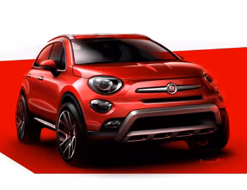 Sketch Fiat 500X