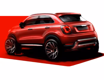Sketch Fiat 500X