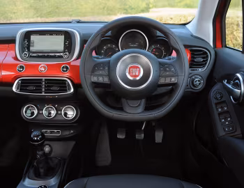 Panel frontal Fiat 500X [UK-spec] (334) '2015–18