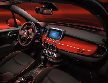 Interior Fiat (500X)ᴿᴱᴰ Dolcevita (334) '2021–22