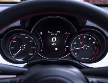 Tableau de bord Fiat 500X Sport [UK-spec] (334) '2019–22