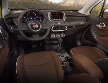 Panel frontal 2016–18 Fiat 500X Trekking [North America] (334) '2015–18