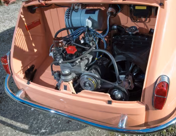 Bajo el capó Fiat 600 Jolly '1958–62