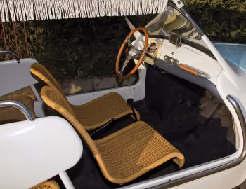 Interior Fiat 600 Jolly '1958–62