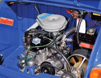 Under The Hood Fiat 600 D Multipla (100) '1960–67