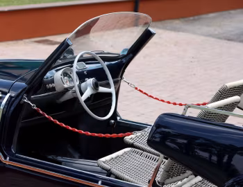 Interior Fiat 600 Spiaggia Viareggina '1963